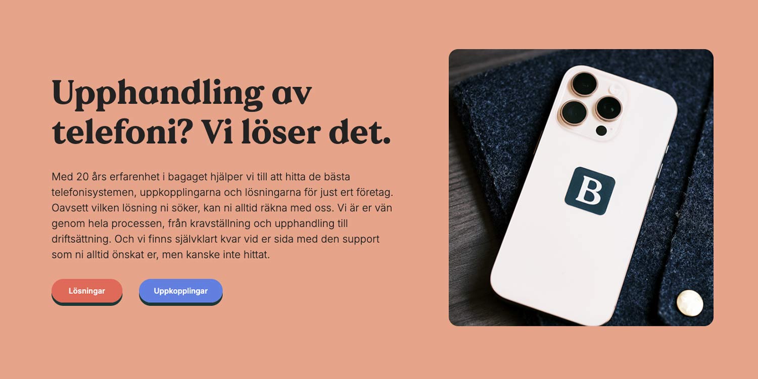 CTA-ruta på www.buddy.se